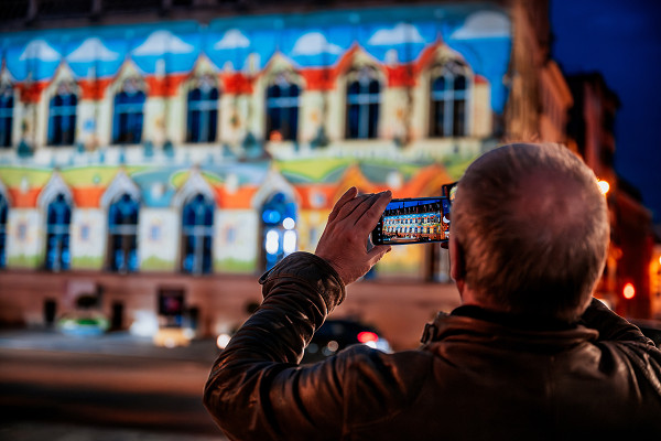 Projection Mapping city hall